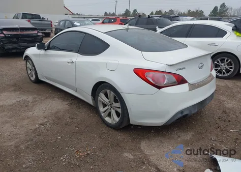 2012 Hyundai Genesis 2.0T z USA, uszkodzony, nr VIN KMHHT6KD1CU068393